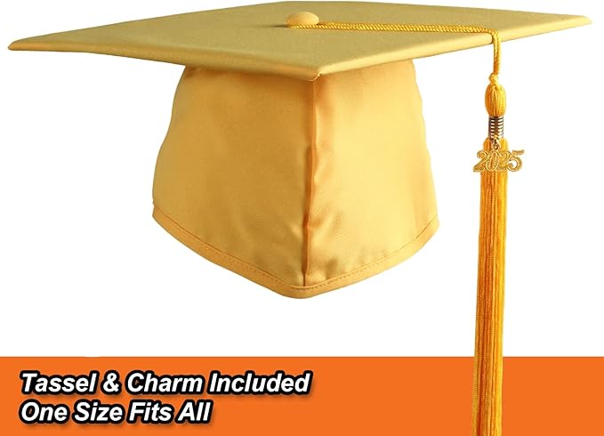 OSBO GradSeason Unisex Matte Kindergarten Graduation Gown Cap Tassel Set 2025