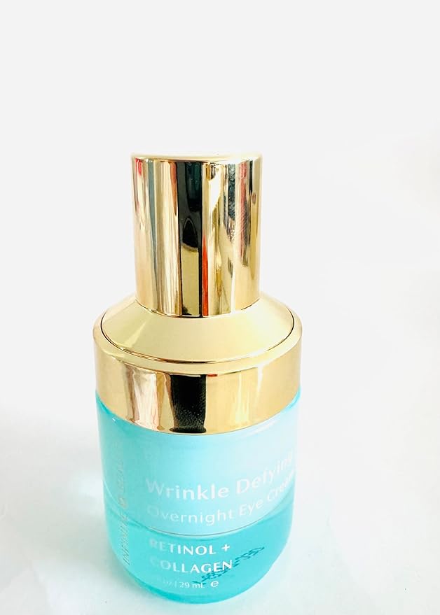 Infinity Beauty Overnight Eye Cream Retinol and Collagen, 1 FlOz. NO BOX