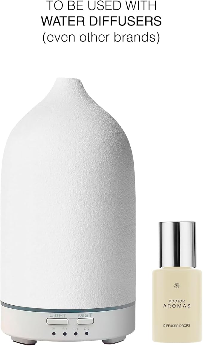 Doctor Aromas Premium Therapeutic Essential Oils Fragrance Scents Bottles Refills – Organic Aroma, Safe for Diffusers, Aromatherapy – Clove Bud, Cinnamon & Gurjum Balsam – 1 OZ (Spirit, Pack of 1)