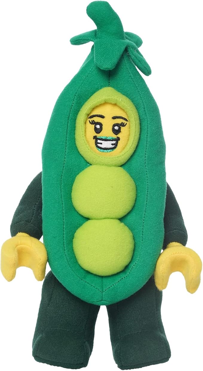 Lego Minifigure Peapod Costume Girl 9" Plush Character
