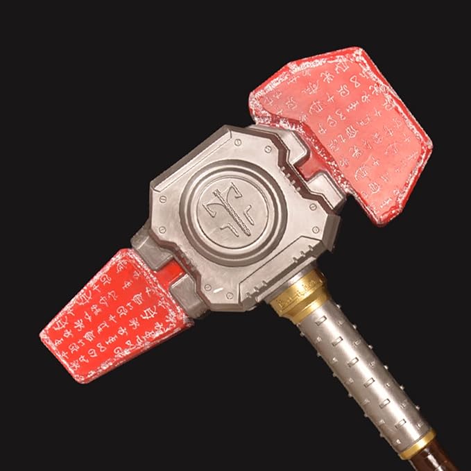 Perfect Replica of Doom Eternal Betrayer Hammer/Raider Axe/Crucible Sword,Game Cosplay Props-Fantasy Anime Sword