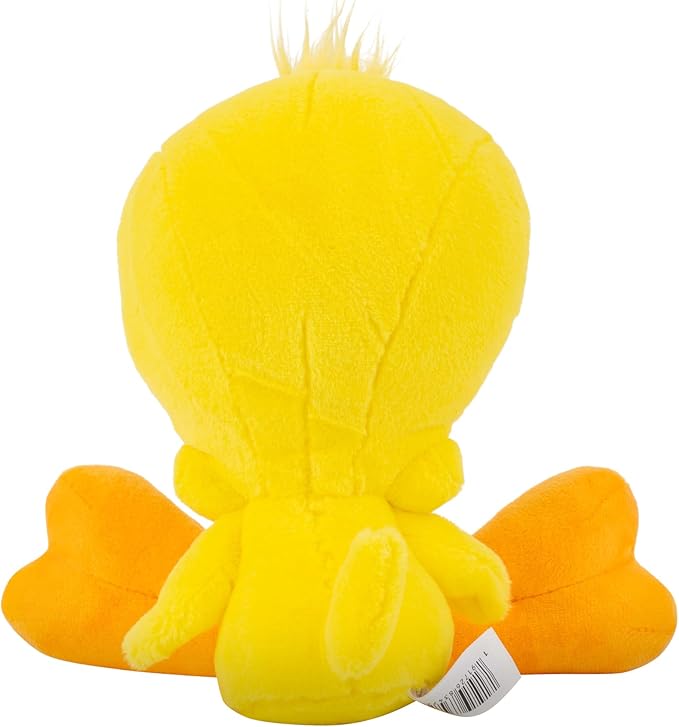 Jazwares Warner Bros. Discovery Looney Tunes, 8-Inch Tweety Bird Plush - Super-Soft and Huggable Plush Toy - Official Licensed Plush - for All Ages
