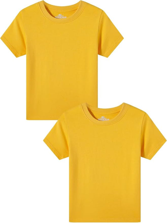 Family Feeling Boys Short Sleeve Crewneck Kids T-Shirts Top Girls Tee
