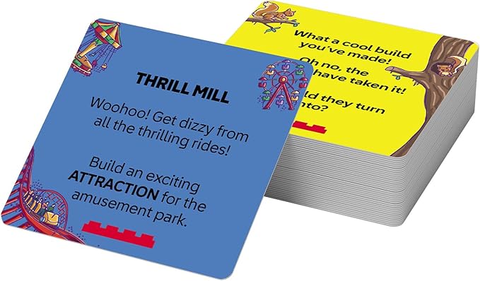 Lego City Recreate Activity Cards – No Limits! | Action Building Game with 30+ Activity Cards & 25 Lego Elements | Ages 6+