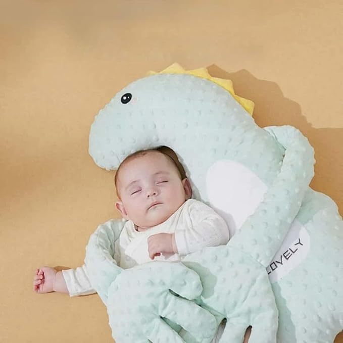 Baby Soothers Toys, Cute Animal Plush Stuffed Doll Toy for Girls Boys, Portable Dinosaur Unicorn Figure Soothing Dolls for Home and Travel (A #)