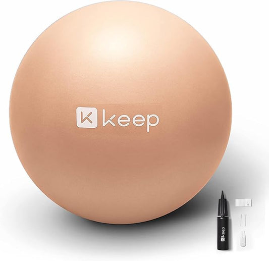 KEEP Exercise Ball Anti-Burst - Thickened Yoga Ball Pilates Ball for Physical Therapy, Fitness Ball for Workout, Core Strength and Physical Therapy