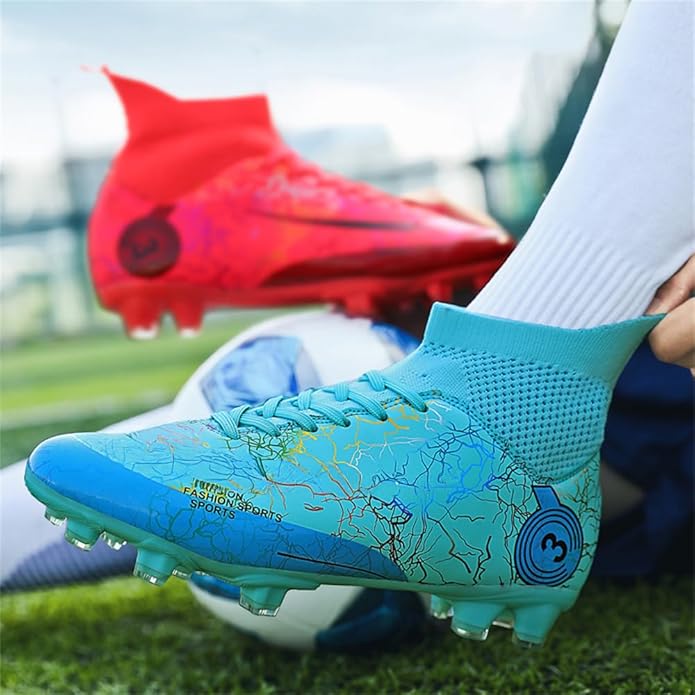 Kids Soccer Shoes Boys Football Cleats Professional Athletic Outdoor Trainning Football Shoes Youth Girl Turf Soccer Cleats