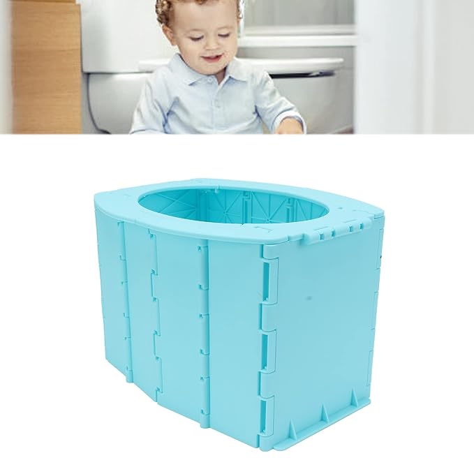 Travel Potty for Kids, Reusable Portable Folding Potty for Toddler, Toilet for Outdoor Camping, Toddler Potty Seat for Outdoor Emergency Camping