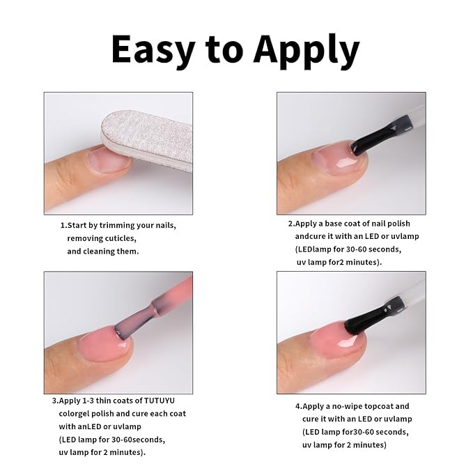 Midnight Dark Purple Gel Nail Polish - 15ml Purple Black Jelly Gel Polish, Sheer Translucent Color, Chip-Resistant Lasts 28+ Days,Gift for Women Girls Friends Nail Art Enthusiast