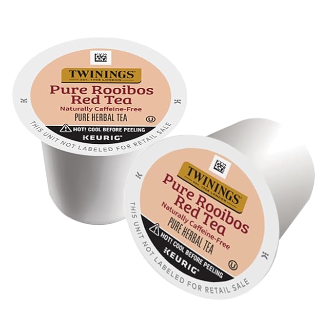 Twinings of London Pure Rooibos Herbal Tea K-Cups for Keurig®, 24 count (Pack of 4)