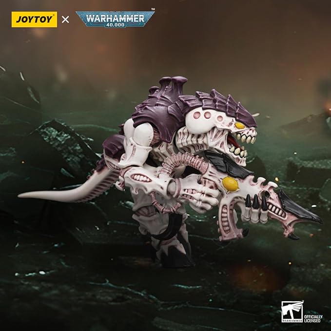 JOYTOY Warhammer 40K 1/18 Action Figures, Tyranids Hive Fleet Leviathan Termagant with Fleshborer Perfect for Collectors & Decor, Ideal Gift for Birthdays, Christmas, Character Figure - JT7035