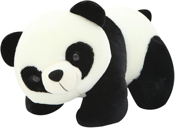 Stuffed Panda Animal Plush Toys 12 Inches Animal Stuffed Plushies Super Soft Cute Cuddly Pillow Cushion Stuff Dolls Birthday Xmas Gifts for Children Kids Boys Girls Room Decor Bedtime, 12Inches