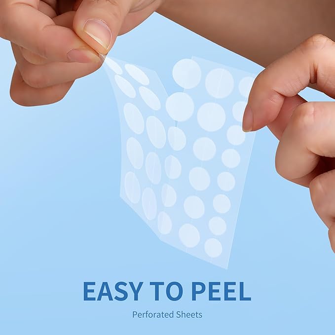 Pimple Patches for Face - 4 Size 700 Counts Acne Patches, Hydrocolloid Patches for Covering Zits and Blemishes, Spot Stickers with Salicylic Acid, Tea Tree Oil & Calendula Oil