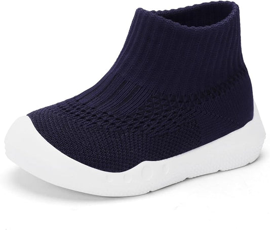Engtoy Baby Shoes & Socks - Non-Slip Breathable Slippers with Soft Rubber Sole - Baby Boys & Girls Slip On Sneakers