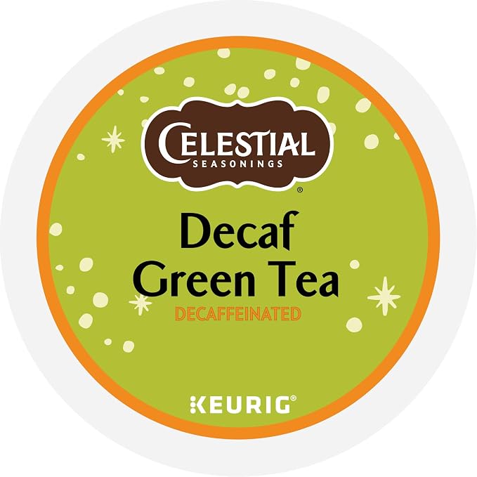 Celestial Seasonings Decaf Green Tea, Single-Serve Keurig K-Cup Pods, 96 Count