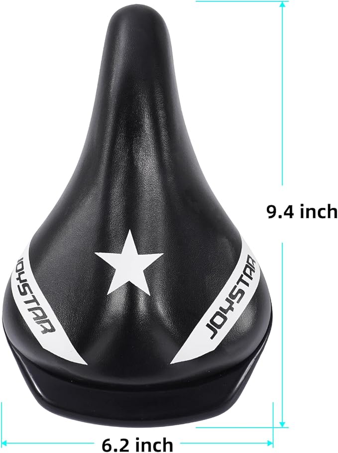 DRBIKE Kids Bike Seat for 12 14 16 18 Inch Kid's Bike, Replacement Kids Bicycle Saddle for Boys and Girls, Padded Seat with Parent Handle