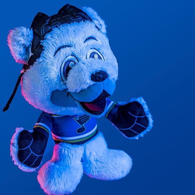 Bleacher Creatures St. Louis Blues Louie 8" Kuricha Mascot Sitting Plush - Soft Chibi Inspired Mascot