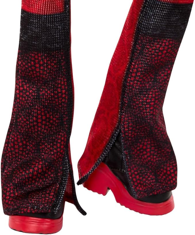 Mattel Disney Descendants: The Rise of Red Fashion Doll & Accessory – Red, Daughter of Queen of Hearts with Movie-Inspired Clothes & Pocket Watch