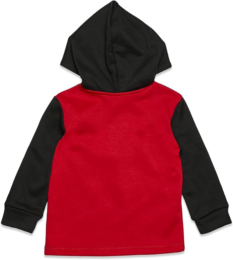 Marvel Avengers Spider-Man Fleece Half Zip Hoodie Toddler to Big Kid Sizes (2T - 18-20)