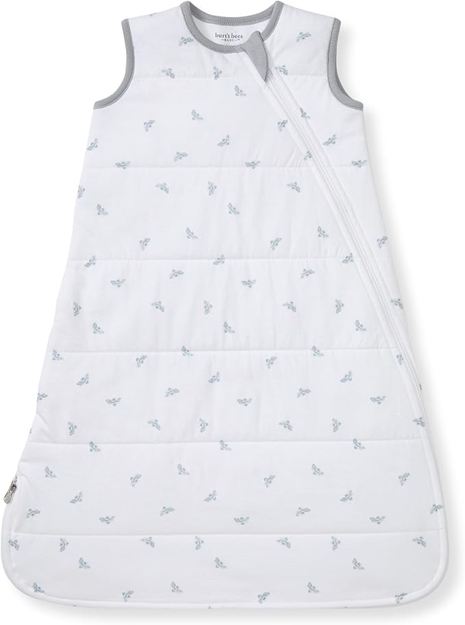 Burt's Bees Baby Organic Beekeeper Infant Wearable Blanket, Unisex Swaddle, Lightweight 0.5 TOG or Medium Weight 1.5 TOG