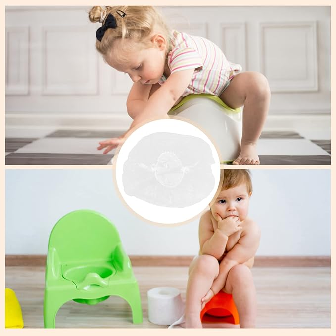 100pcs Toddler Potty Bags Disposable Portable Poop Pouch for Boys and Girls Car Outdoor Use
