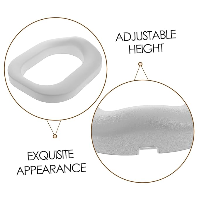 Ergonomic Boy Girl Potty Training Seat Soft Pu Mat Non-Slip Cover for Boys and Girls Easy Install Reusable Home Bathroom Supplies