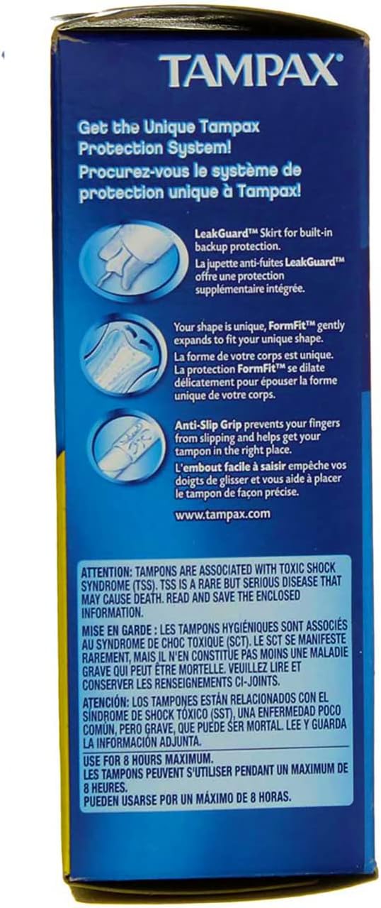 Tampax Tampons with Flushable Cardboard Applicator - Regular - 20 ct