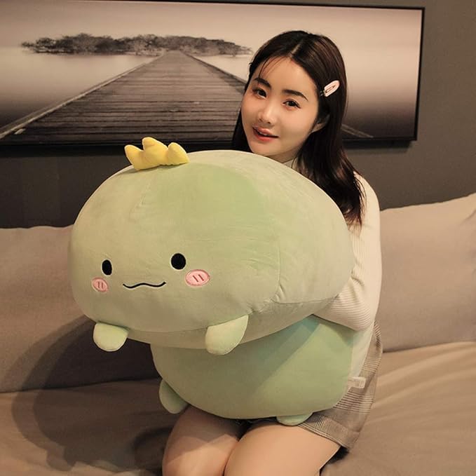 Dinosaur Plush Hugging Pillow, Dinosaur Stuffed Animals Toys Soft Body Pillow, 23.6"