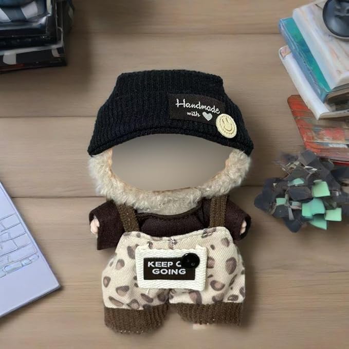 Clothes for 17 cm Doll - 6 Set Clothes for 6.7 inch Dolls, Premium Stylish Outfit with Accessories for Play & Display (No Doll(SET2)