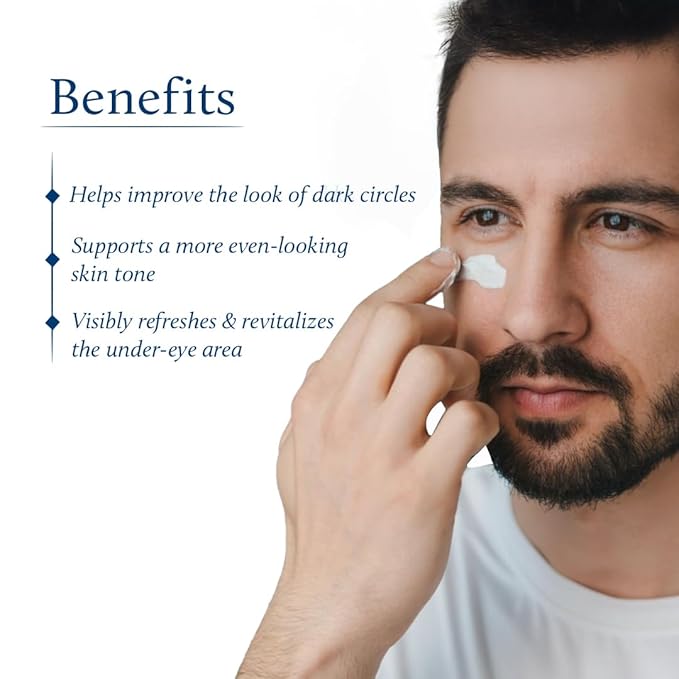 Blue Nectar Shubhr Under Eye Cream for Dark Circles with Papaya, Potato Starch & Niacinamide | Best Under Eye Cream for Men | Eye Cream for Dark Circles & Wrinkles (18 Herbs,15g)