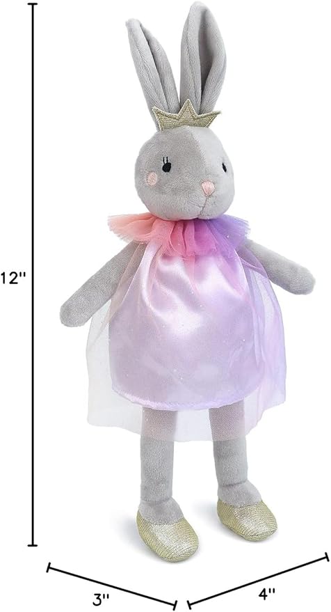 MON AMI Skyla The Bunny Stuffed Doll - 12", Soft & Cuddly Plush Animal Doll, Use as Toy or Room Décor, Easter for Kids of All Ages