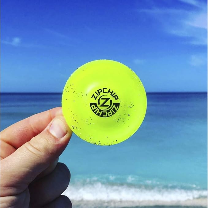 The Original - Made in USA - mini Flying disc - Soft Rubber - Pocket Size - Lightweight - Indoors/Outdoors - Floats in Water - Unique sidearm Throw - Patented