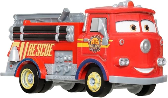 2025 Disney Pixar Cars Red Radiator Springs Race & Rescue Toy Vehicle for Ages 3 and Up