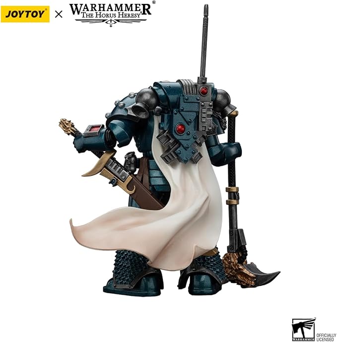 JOYTOY Warhammer The Horus Heresy Alpha Legion Harrowmaster Armillus Dynat - 1:18 Scale 4.96in Action Figure Mecha Joy Toy Collection Model