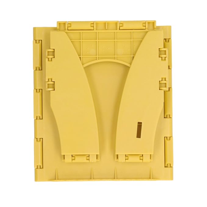 Yinhing Toddler Potty Foldable PP Portable Toilet for Camping Travel Road Trips Distance Driving Lightweight Compact Easy to Safe Design for Kids (Yellow)