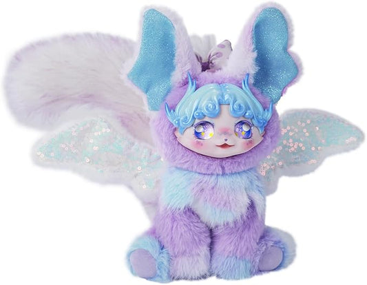 Wizarding Forest Fairy Plush Doll Series, 9 inch Fantasy Collectible Plush Toy with Wings and Tail, Soft Stuffed Animal for Kids, Girls, and Collectors - Phantom Sound