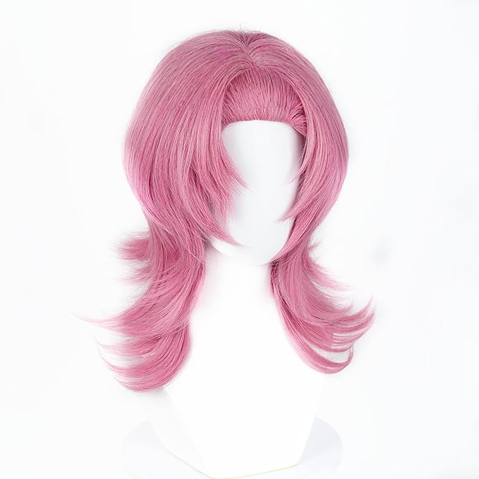 Anime Cosplay Wig Rose Red Halloween Party Costume Wig