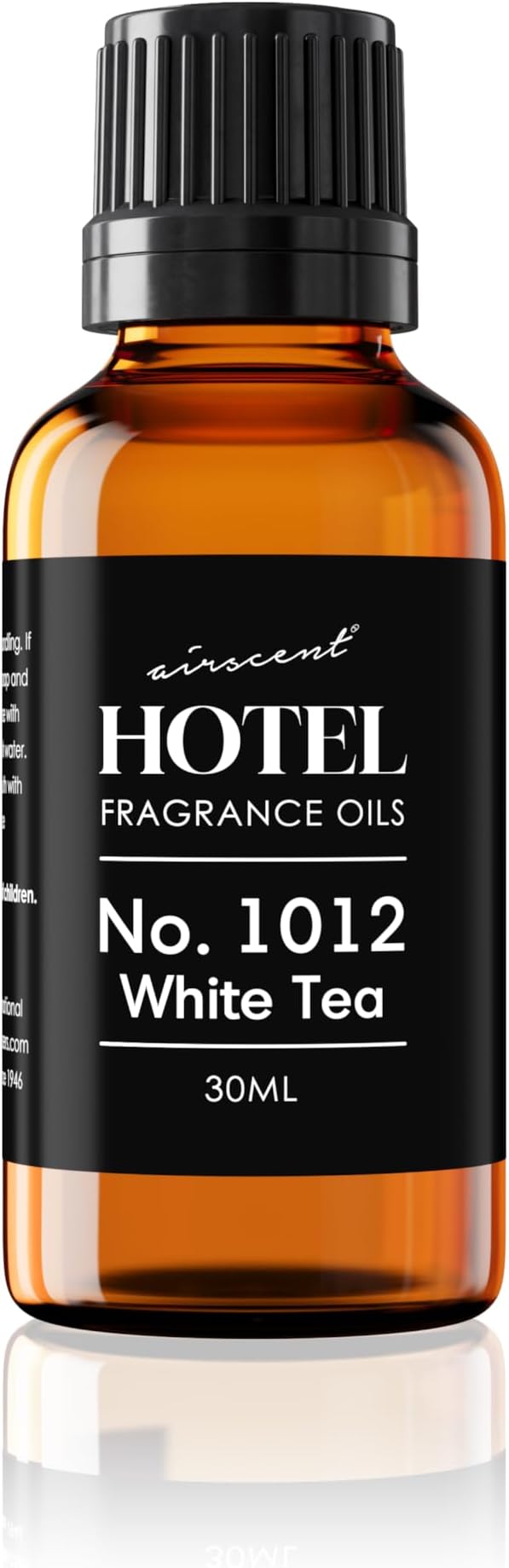AirScent Hotel Diffuser Oil No. 1012 - The White Tea Hotel Scent - 30 mL | Premium Fragrance Oil for Ultrasonic and Waterless Diffusers and Crafting - 1 fl oz Dropper Bottle - Hotel Scent Dupe