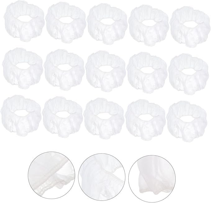 30pcs Disposable Toilet Seat Cover Non-Woven Potty Seat Protectors Travel-Friendly Cushions for Adults for Hospital Hotel Camping and Outings