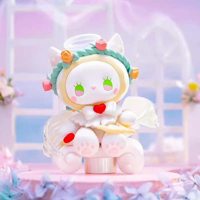 Anime Figure Blind Box, Emma Secret Forest Series Mystery Toy, Cute PVC Collectable Anime Girl Figure for Gift (Wedding-1pc)