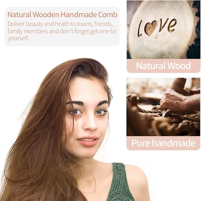 Wooden Gua Sha Facial Tools - Head Massager Sandalwood Wood Massage Tool for Face Nose Eye - Multifunctional Wood Therapy Massager Tools - Handheld Meridians Acupressure Tool - Gift for Women Men Mom