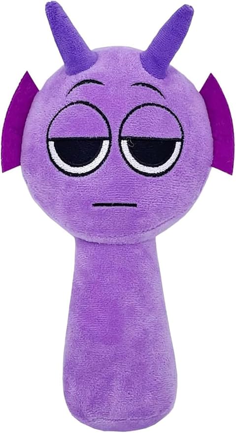 Sprunky Plush Toys Sprunky Wenda and Gray Plushies Sprunky Plushes Soft and Funs Stuffed Toys Dolls for Fans and Friends Birthday for Girls Boys (Purple)
