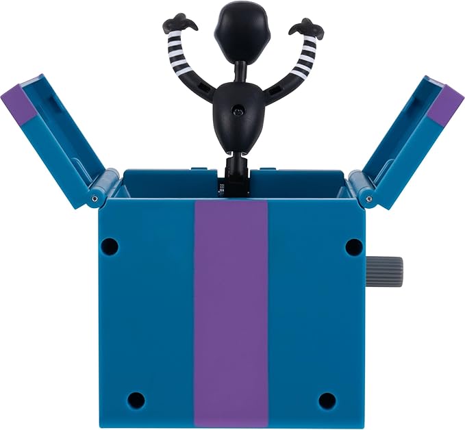 Jazwares Five Nights at Freddy’s Puppet Office Set - 5-Inch Articulated Figure with Jumpscare Feature, Glow-in-The-Dark Eyes, and Optical Diorama