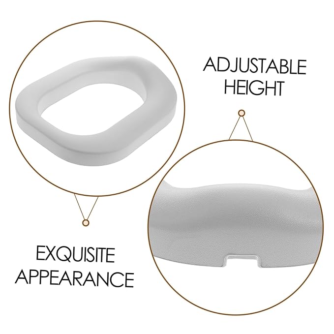 Toilet Seat Cushion for PU Seat Cover with Comfortable Padding Durable Material Easy to Clean Secure Design for Potty Training for Adults
