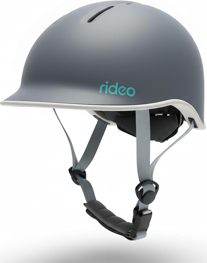 Rideo Kids Bike Helmet for Kids 3-5, Advanced Safety Boys and Girls Helmet, Adjustable & Multi-Sport, Patented Safety Buckle, Toddler to Youth