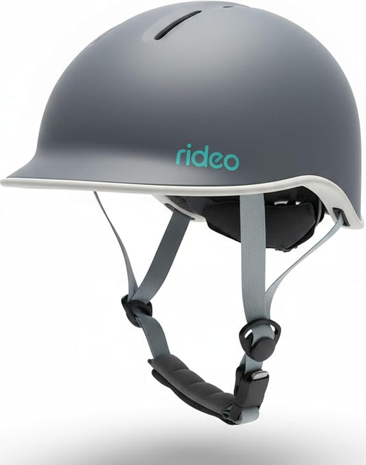 Rideo Kids Bike Helmet for Kids 3-5, Advanced Safety Boys and Girls Helmet, Adjustable & Multi-Sport, Patented Safety Buckle, Toddler to Youth