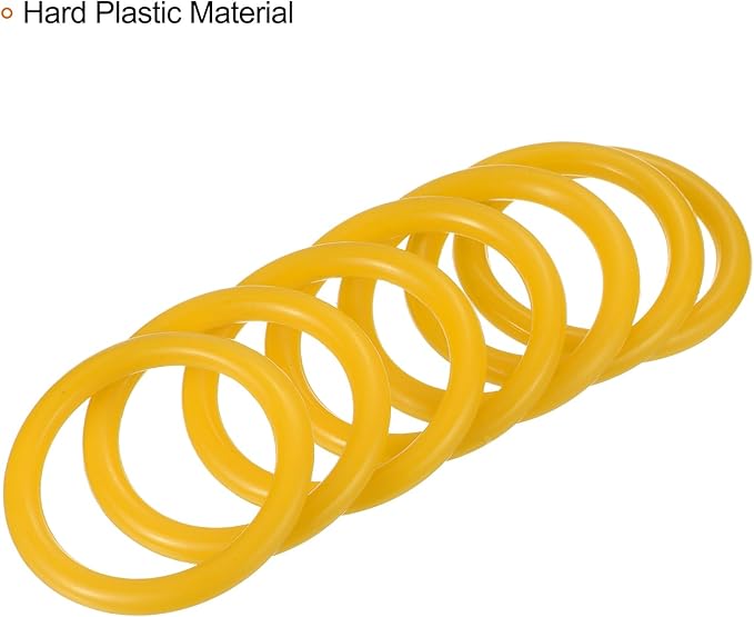 PATIKIL Carnival Ring-Toss Rings Plastic Hoops for Outdoor Party Favor Game Booth