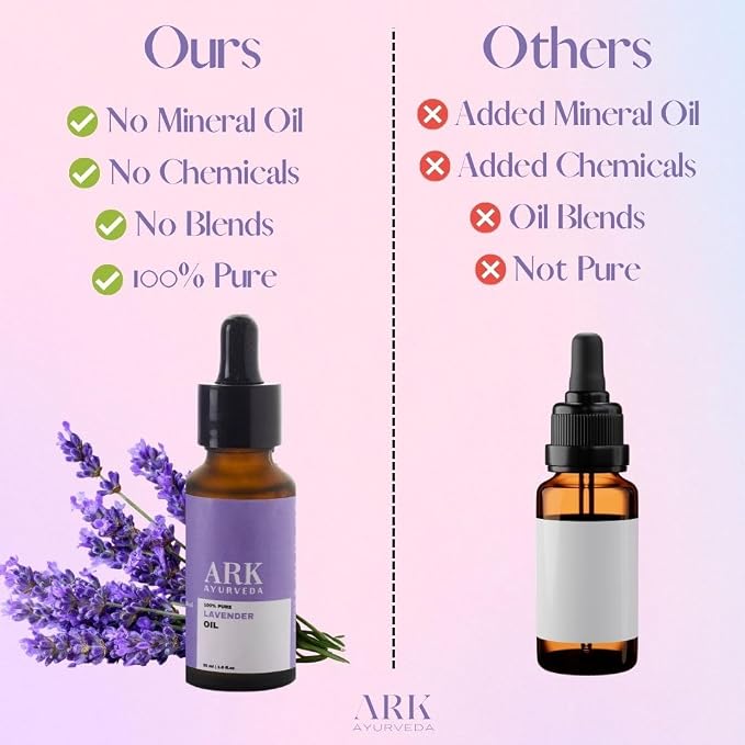 Lavender Essential Oil | 100% Pure & Undiluted | for Diffuser, Aromatherapy & Relaxing Self Care Rituals | 1 fl oz (30 mL)
