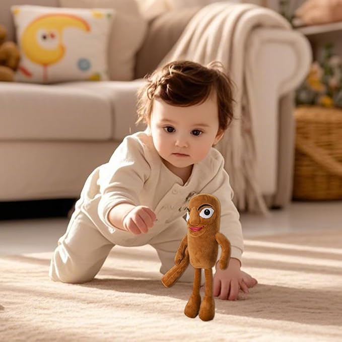 Italian Brainrot 2Pcs Tralalero Tralala and Tung Tung Tung Sahur Toy Gift, Cute Stuffed Figure Doll for Kids and Adults Inspired Plush Toy
