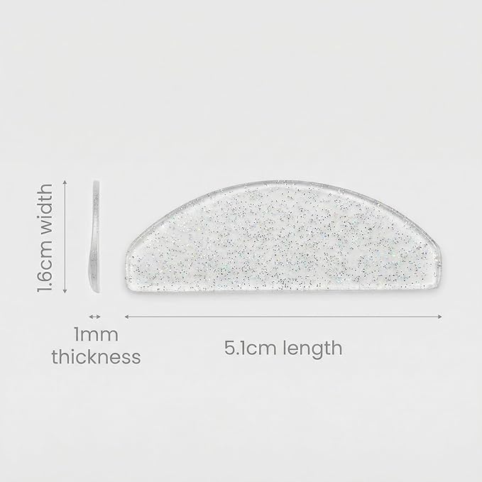Lash Lift Shields – Washable and Reusable Korean Super Sticky Flat Pads for Eyelash Perm, No.1 Lash Lift Softening Shields for Women Beauty, Pink (2 Pairs Transparent)